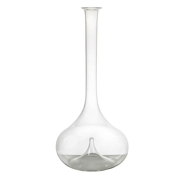 Luna wine decanter on white background