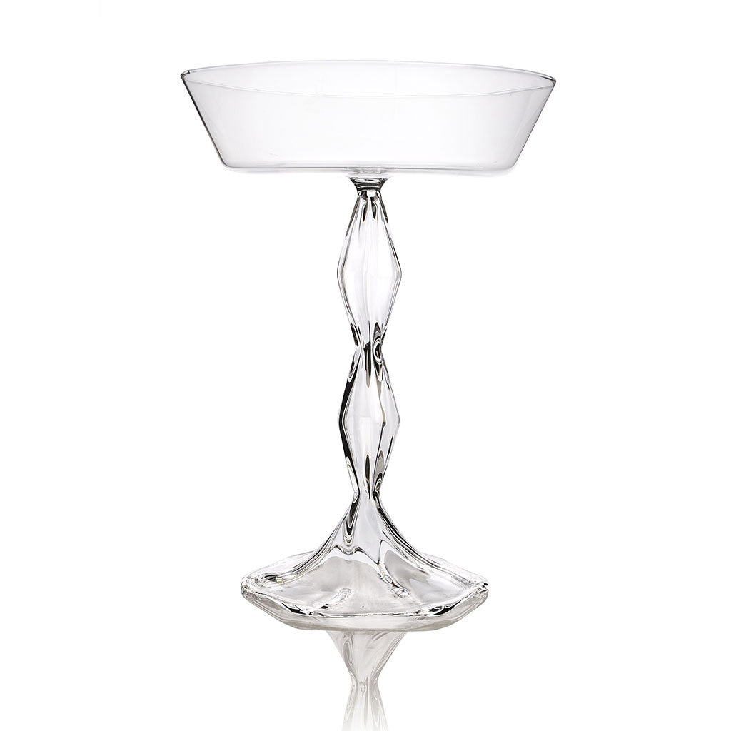 Optional title display DIAMOND Pedestal Fruit plate