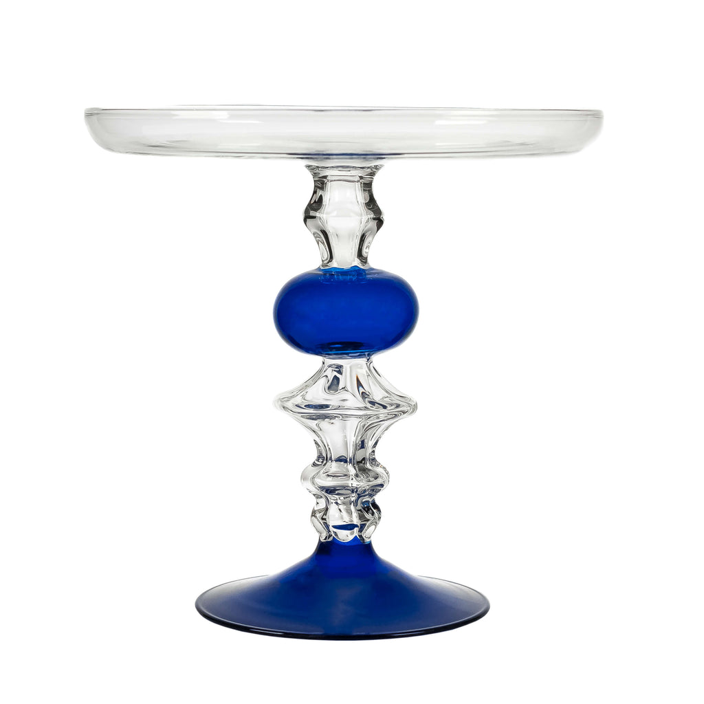 Optional title display Lucia cake stand on white background