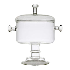 Limburg soup bowl with lid on white background