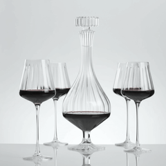 Elysee Carafe and set of 4 Red Wine Glasses