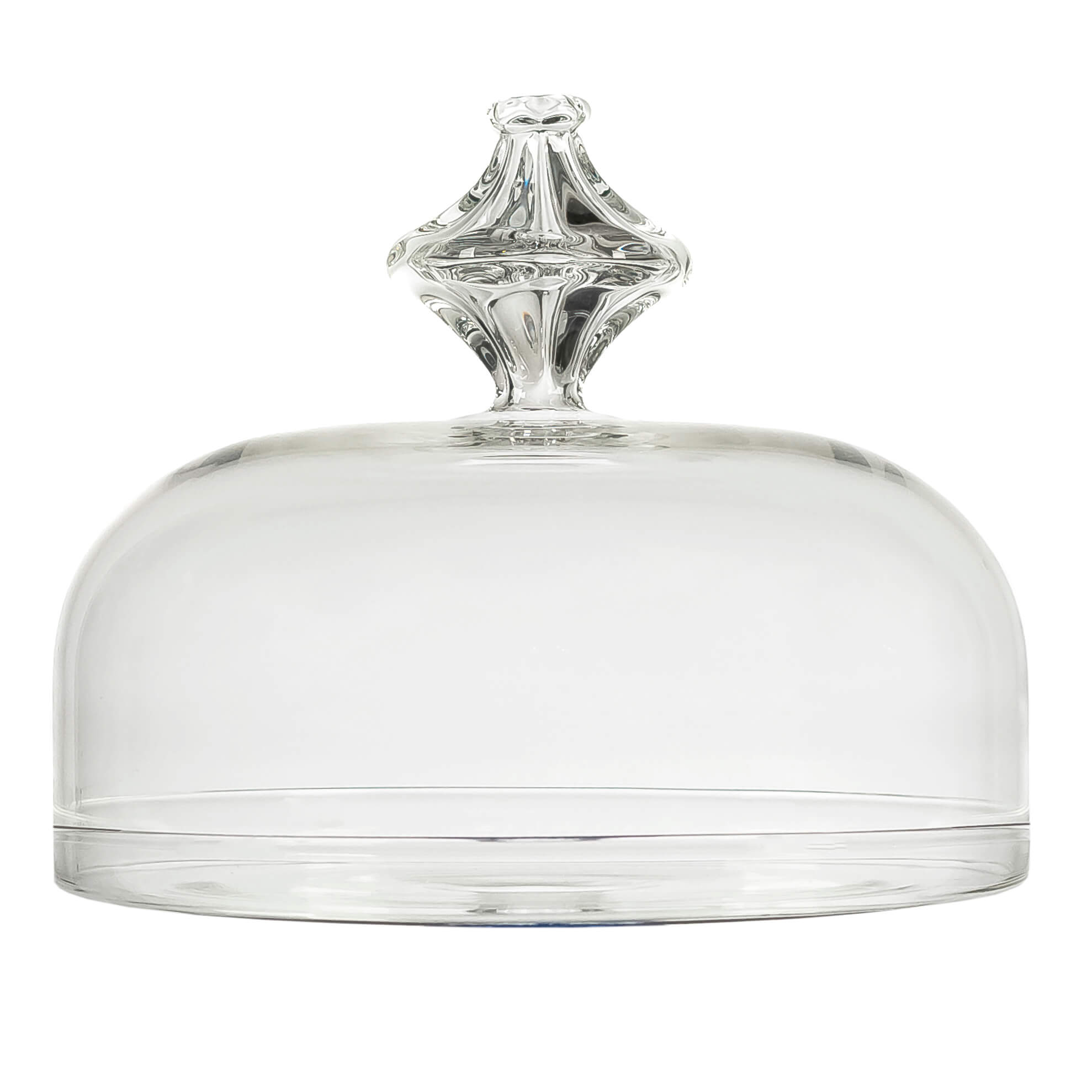 Lucia cake dome on white background