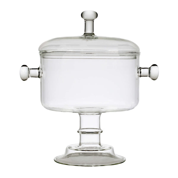 Limburg soup bowl with lid on white background