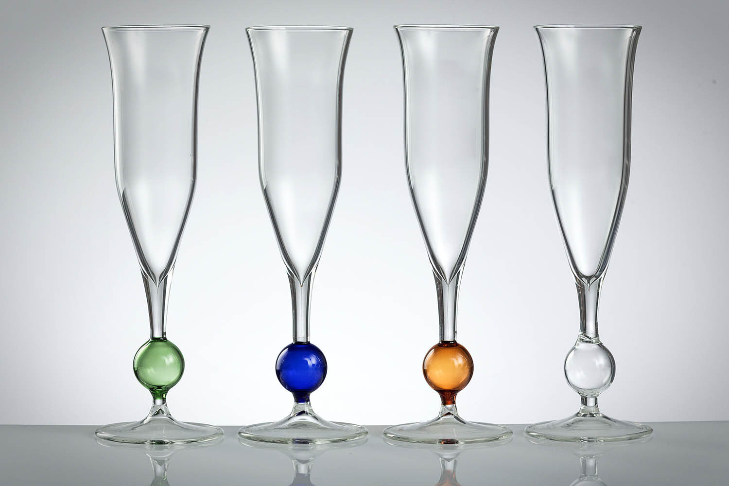 Bubble Champagne Flute (set of 4)