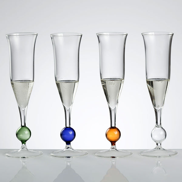 Flaut de șampanie BUBBLE (set de 4)