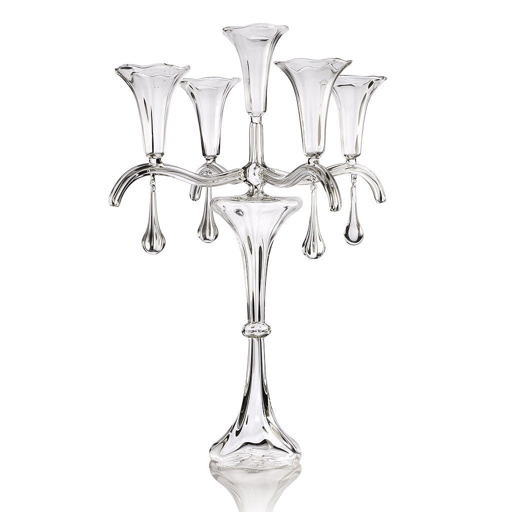 Coral 5 Candles Candelabra
