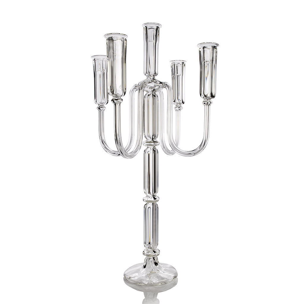 New York 5 Candles Candelabra