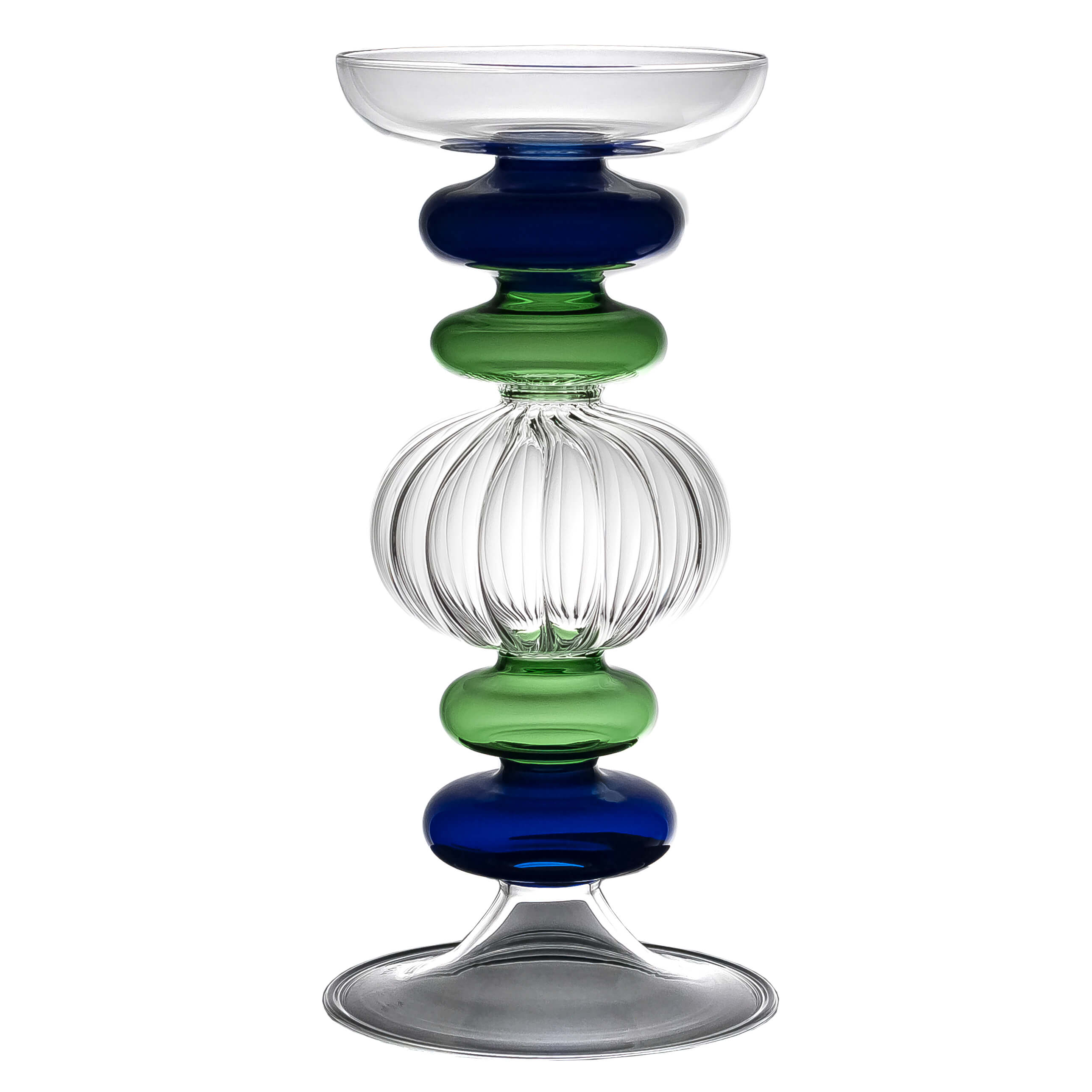 Francesco  candleholder on white background