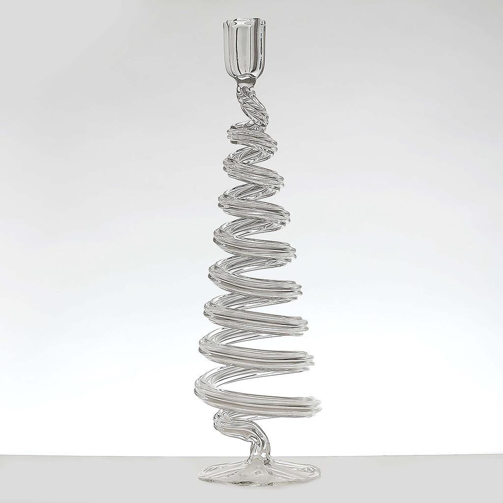 Whirl Christmas Tree with Candleholder
